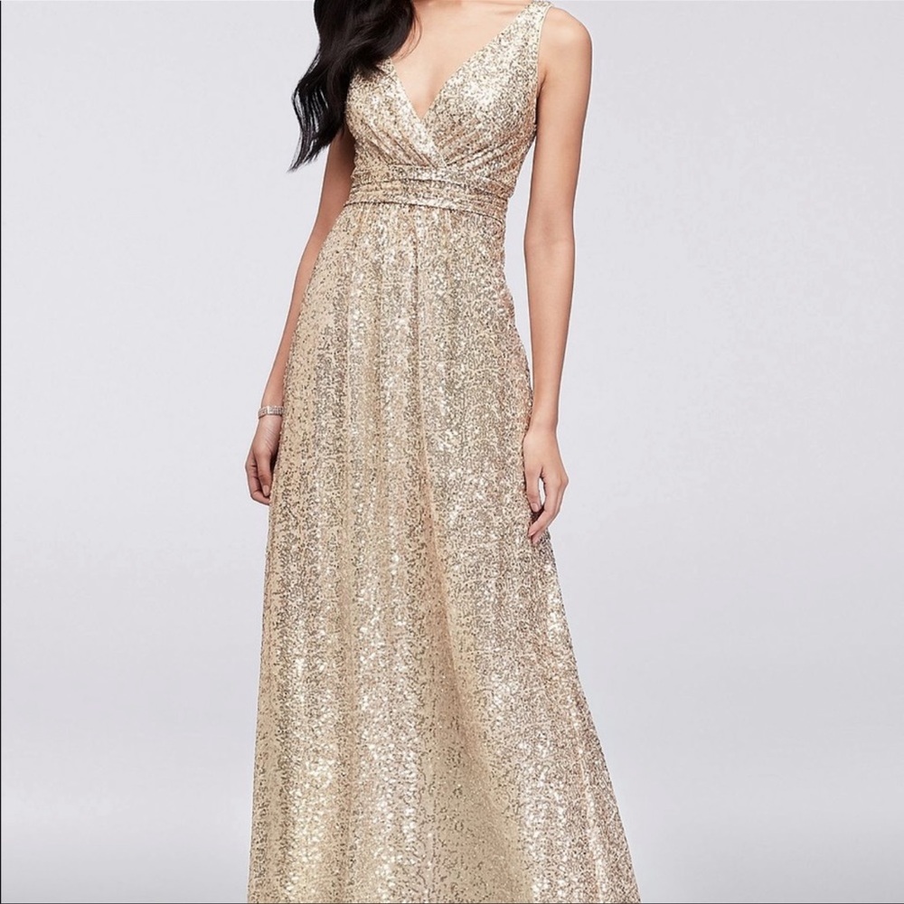 David’s Bridal Bridesmaid Dress